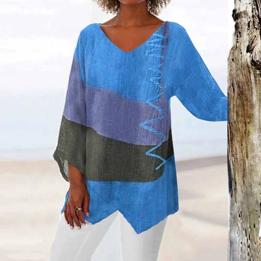 Dehlia™ | Top elegante con scollo a V