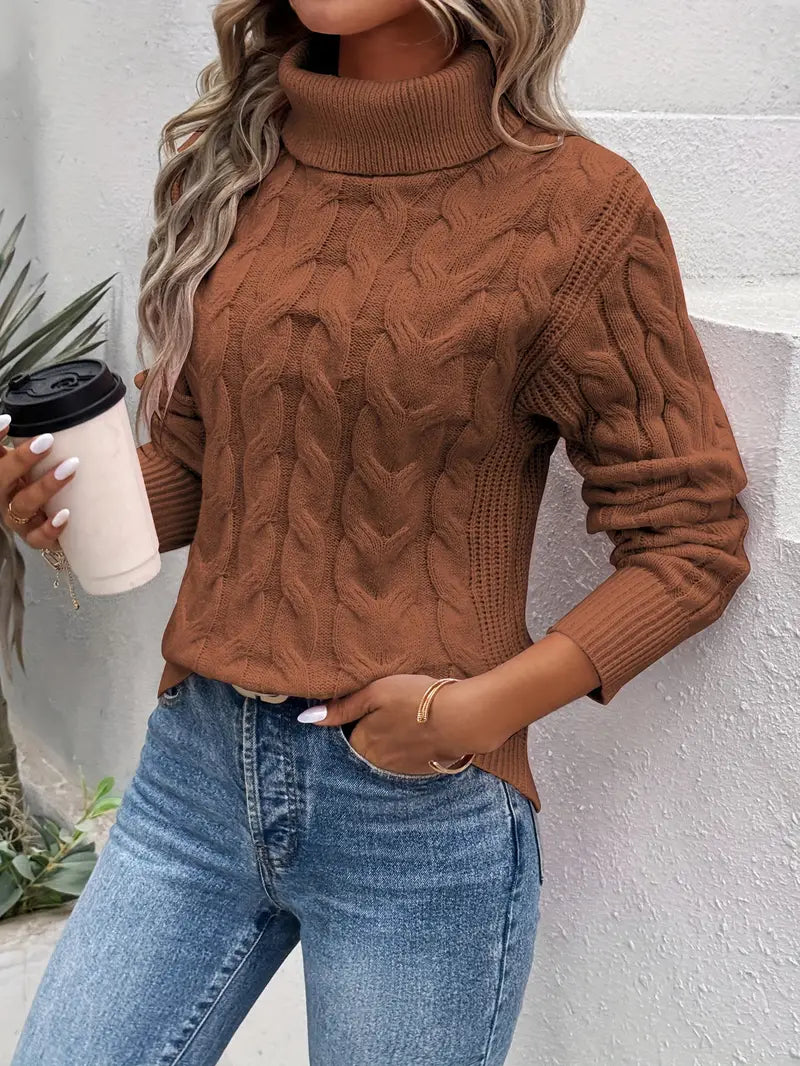 Ivy | Maglione elegante con collo alto