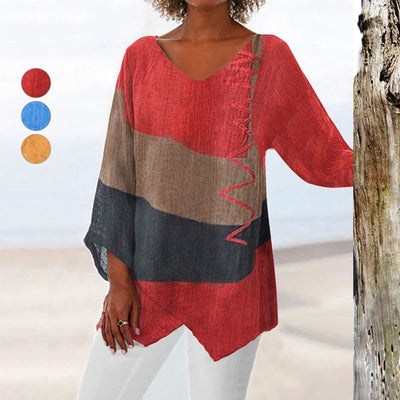 Dehlia™ | Top elegante con scollo a V